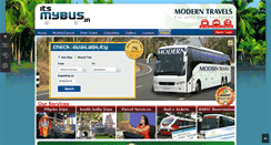 Desktop Screenshot of itsmybus.in